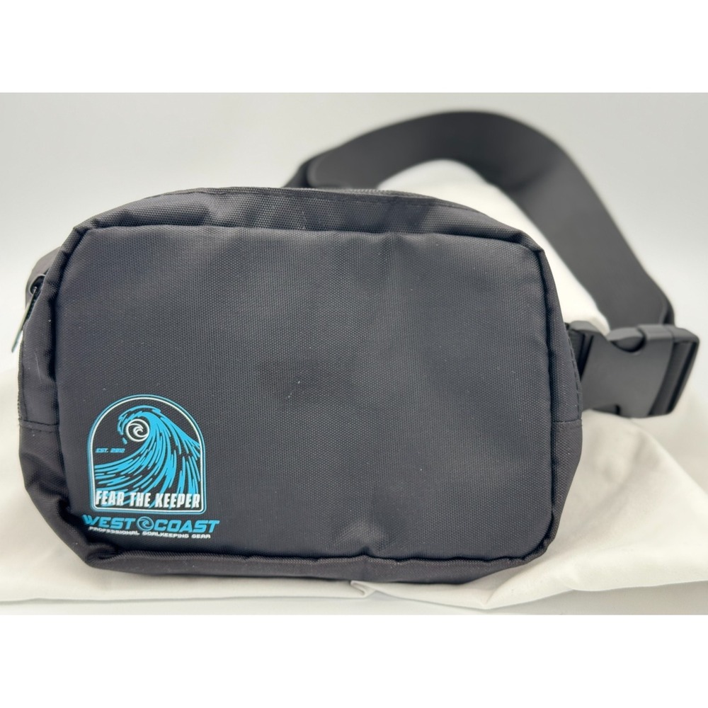 West Coast Professional Goalkeeper Gear Fanny Pack - Fear The Keeper - Black